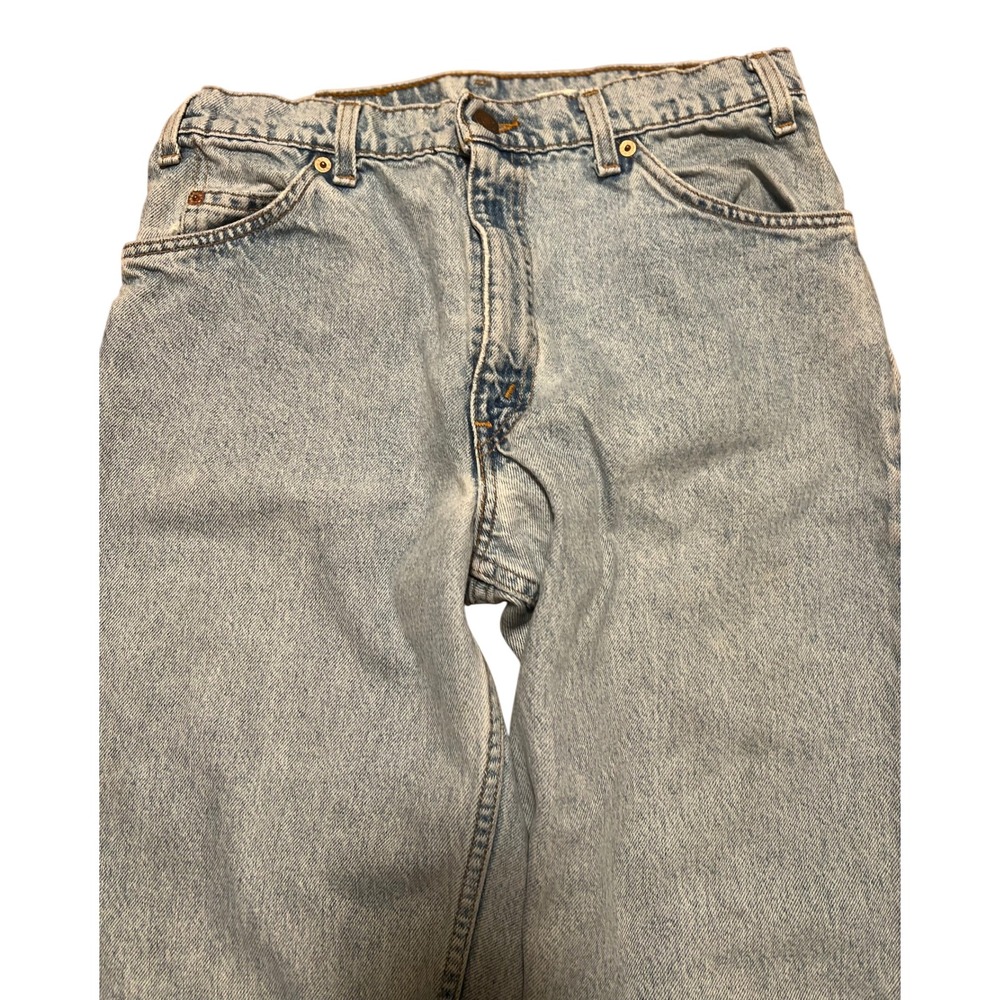 Levi's Men's Jeans Vintage 550‎ Light Wash Orange Tab Straight Leg Size 33 x 36 - Picture 2 of 6